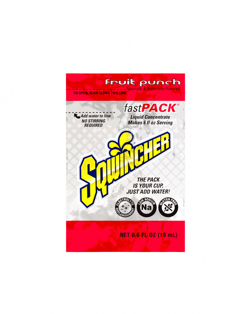 Sqwincher® FAST PACK® Fruit Punch - Sqwincher